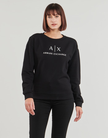 Textiel Dames Sweaters / Sweatshirts Armani Exchange 3DYMAA Zwart