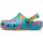 Schoenen Kinderen Leren slippers Crocs CR.207464-DQMT Digital aqua/multi