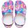 Schoenen Kinderen Leren slippers Crocs CR.207587-PKWH Pink/white