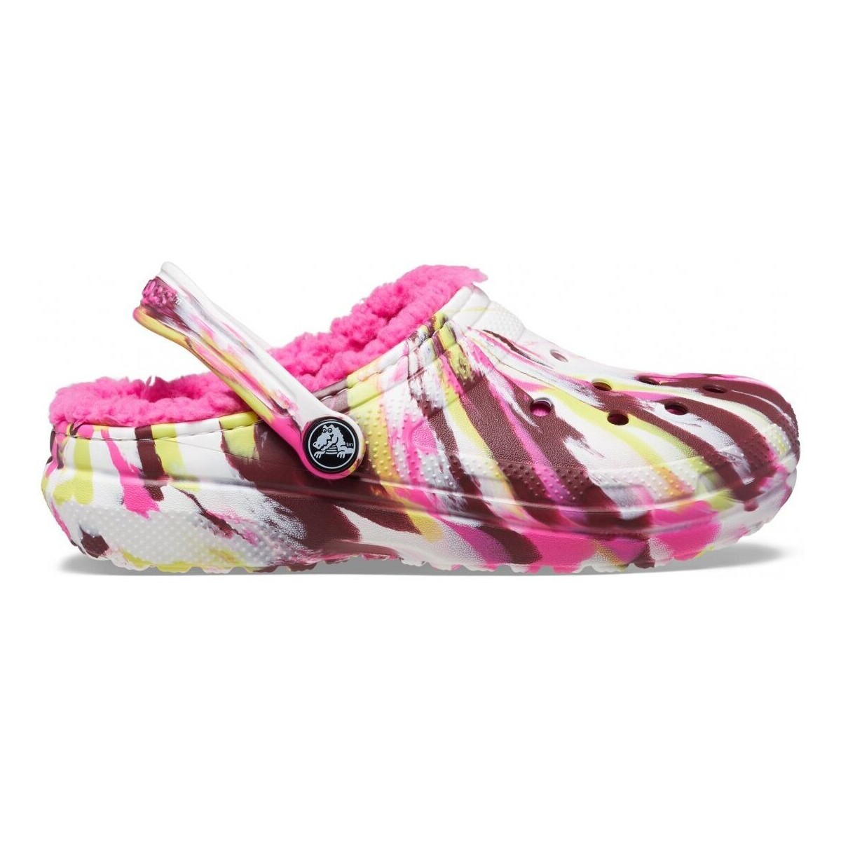 Schoenen Kinderen Sandalen / Open schoenen Crocs CR.207778-EPMT Electric pink/multi