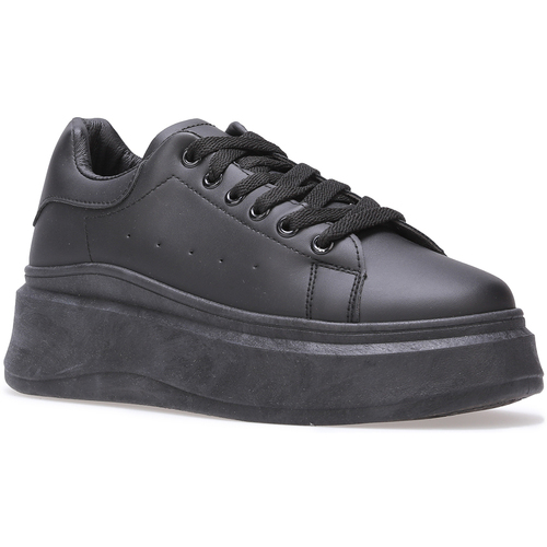 Schoenen Dames Sneakers La Modeuse 68743_P160451 Zwart