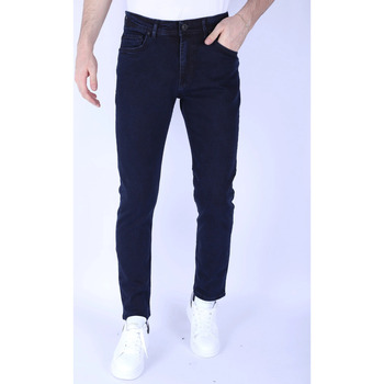 Textiel Heren Skinny jeans True Rise Spijkerbroek Super Stretch Regular Zwart