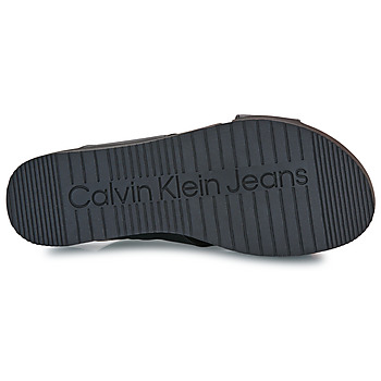 Calvin Klein Jeans FLATFORM CROSS MG UC Zwart