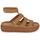 Schoenen Dames Sandalen / Open schoenen Crocs Brooklyn Luxe Gladiator Bruin