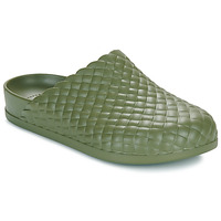 Schoenen Klompen Crocs Dylan Woven Texture Clog Kaki