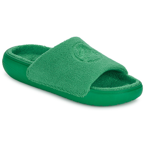 Schoenen slippers Crocs Classic Towel Slide Groen