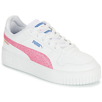 Schoenen Meisjes Lage sneakers Puma CARINA STREET JR Wit / Roze