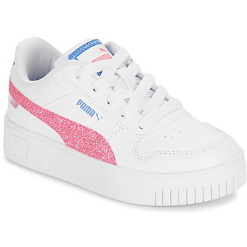 Schoenen Meisjes Lage sneakers Puma CARINA STREET PS Wit / Roze