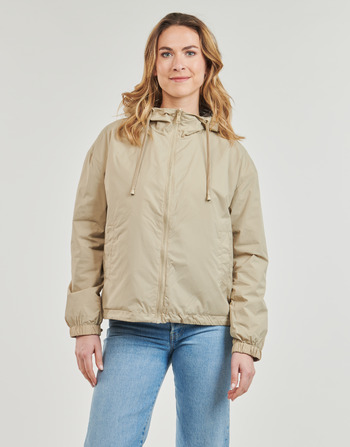 Textiel Dames Wind jackets Only ONLFRY Beige / Zilver