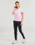 Textiel Dames T-shirts korte mouwen Adidas Sportswear W BL T Roze / Wit