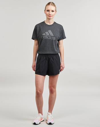 Adidas Sportswear W 3S WVN SHO Zwart / Wit