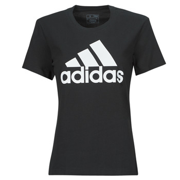 Textiel Dames T-shirts korte mouwen Adidas Sportswear W BL T Zwart / Wit