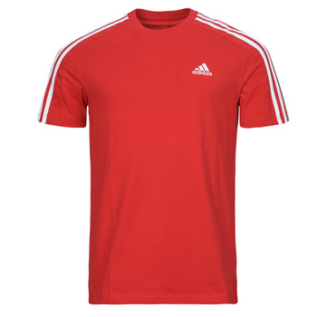 Textiel Heren T-shirts korte mouwen Adidas Sportswear M 3S SJ T Rood / Wit