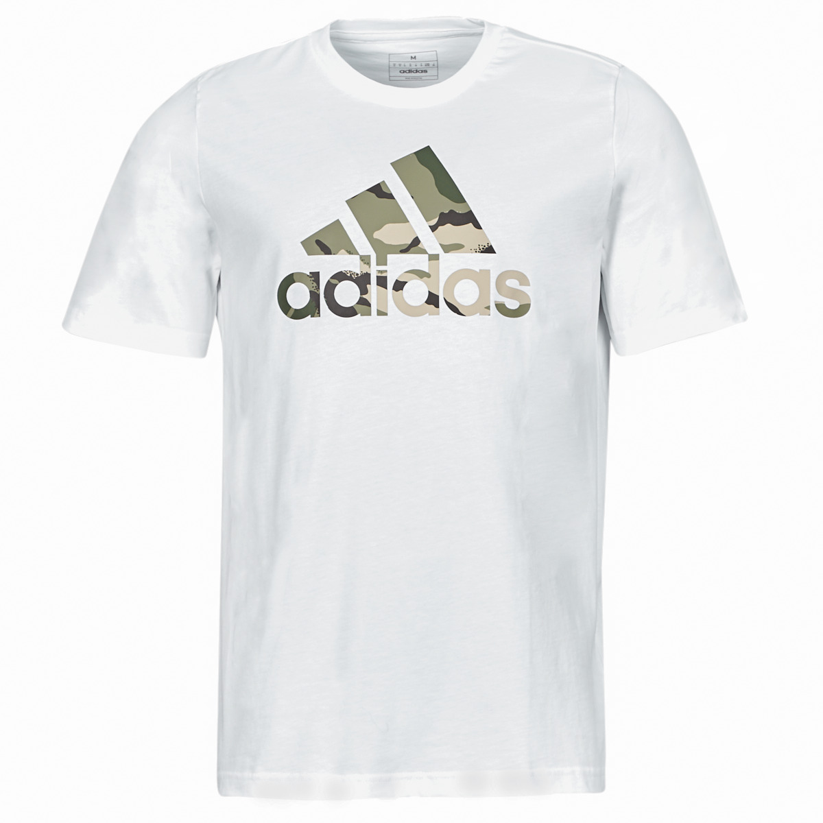 adidas Sportswear Camo Badge of Sport Graphic T-shirt - Heren - Wit- M