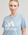 Textiel Dames T-shirts korte mouwen Adidas Sportswear W BL T Blauw / Wit