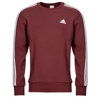 Textiel Heren Sweaters / Sweatshirts Adidas Sportswear M 3S FT SWT Bordeau / Wit