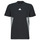 Textiel Heren T-shirts korte mouwen Adidas Sportswear M FI 3S REG T Zwart / Wit