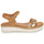 Schoenen Dames Sandalen / Open schoenen Tamaris 28216-392 Beige / Goud
