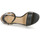 Schoenen Dames Sandalen / Open schoenen Lauren Ralph Lauren GWEN-SANDALS-HEEL SANDAL Zwart