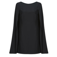 Textiel Dames Korte jurken Lauren Ralph Lauren PETRA-LONG SLEEVE-COCKTAIL DRESS Zwart