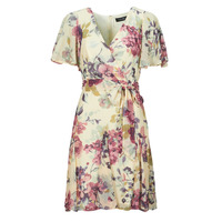 Textiel Dames Korte jurken Lauren Ralph Lauren WANDELLA-SHORT SLEEVE-DAY DRESS Multicolour