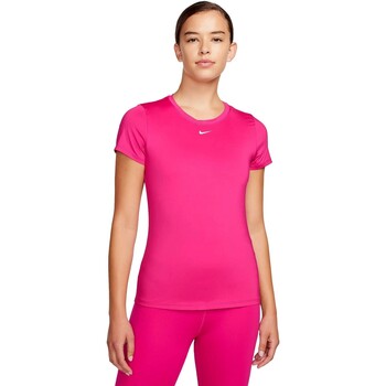 Textiel Dames T-shirts korte mouwen Nike CAMISETA MUJER  DRI-FIT ONE DD0626 Roze