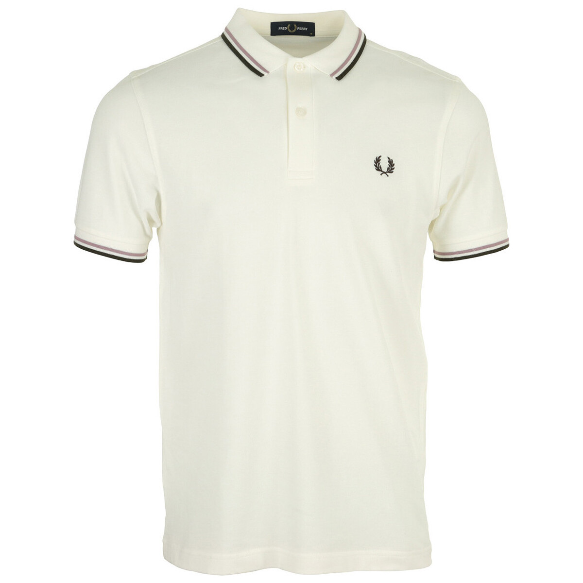 Textiel Heren T-shirts & Polo’s Fred Perry Twin Tipped Wit