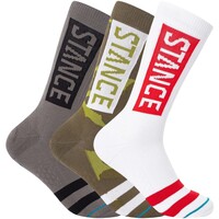 Ondergoed Heren Socks Stance Set van 3 casual The OG-sokken Multicolour