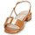 Schoenen Dames Sandalen / Open schoenen Fericelli PANILA Camel / Goud