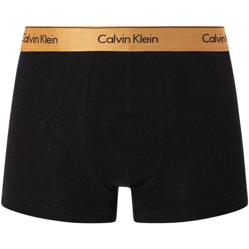 Ondergoed Heren BH's Calvin Klein Jeans Moderne katoenen trunks Zwart