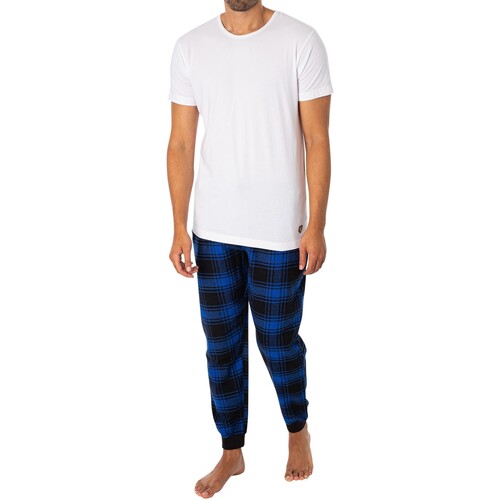 Textiel Heren Pyjama's / nachthemden Lyle & Scott Gilbert pyjamaset Multicolour