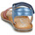 Schoenen Meisjes Sandalen / Open schoenen Kickers DYASTAR Marine / Metaal / Multicolour