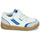 Schoenen Jongens Lage sneakers Kickers KOUIC Wit / Grijs / Blauw