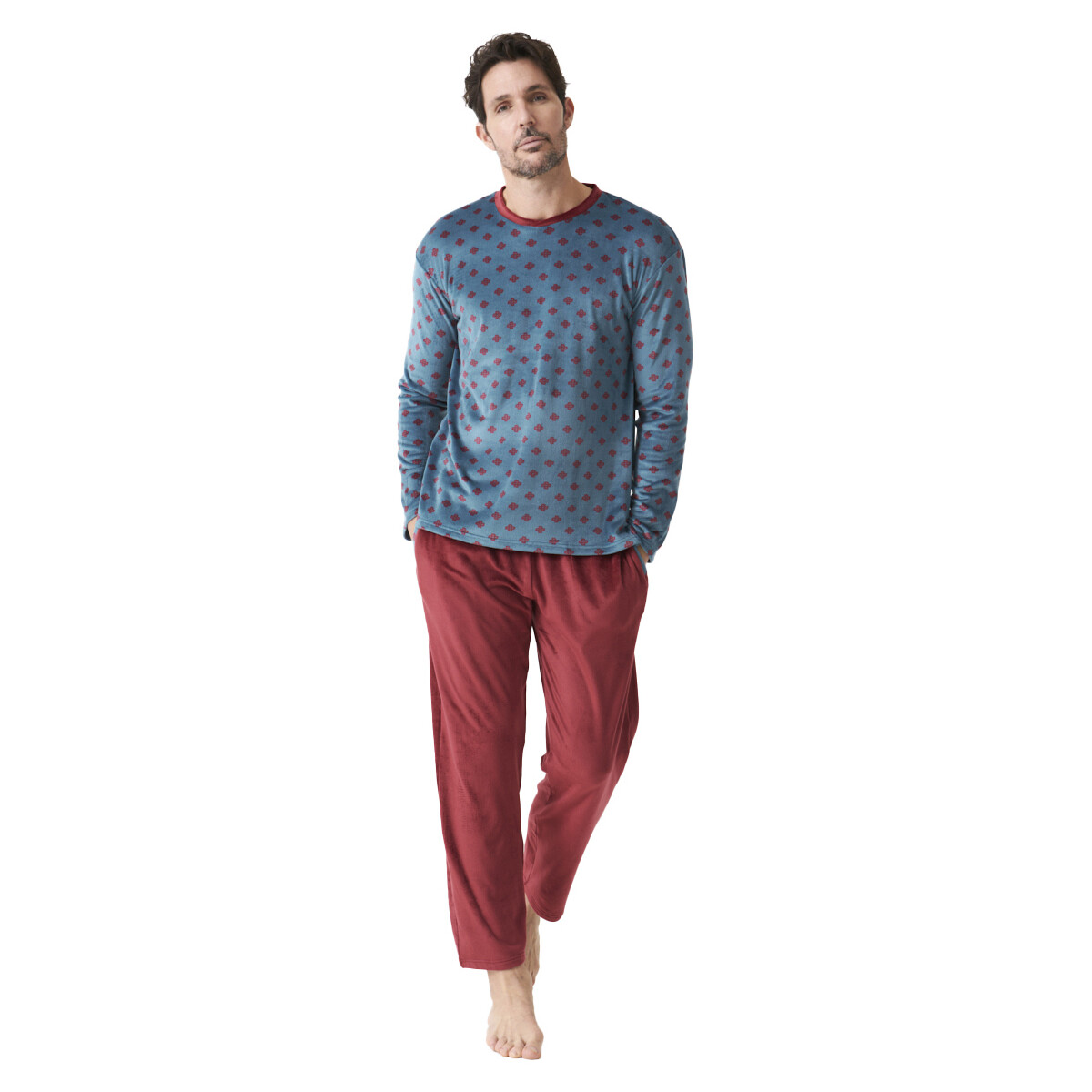 Textiel Heren Pyjama's / nachthemden J&j Brothers JJBDP5401 Multicolour