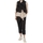 Textiel Dames Broeken / Pantalons Wendy Trendy Trousers 800024 - Black Zwart