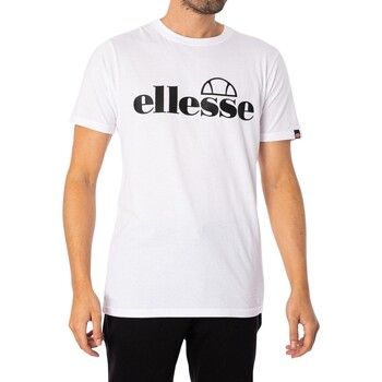 Textiel Heren T-shirts korte mouwen Ellesse Fuenti-T-shirt Wit