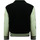 Textiel Heren Jasjes / Blazers Enos Geborduurde Vintage Varsity Jacket Zwart