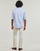 Textiel Heren Overhemden lange mouwen Polo Ralph Lauren CHEMISE AJUSTEE COL BOUTONNE EN OXFORD MESH PIQUE Blauw / Wit