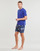 Textiel Heren T-shirts korte mouwen Polo Ralph Lauren T-SHIRT AJUSTE COL V EN COTON Blauw