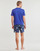 Textiel Heren T-shirts korte mouwen Polo Ralph Lauren T-SHIRT AJUSTE COL V EN COTON Blauw