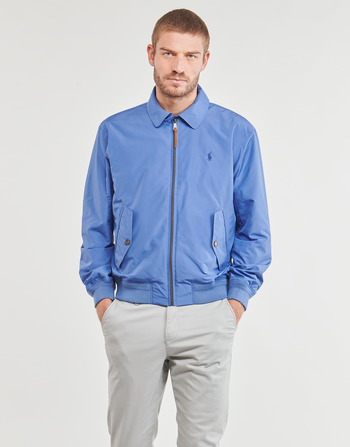 Textiel Heren Wind jackets Polo Ralph Lauren BLOUSON COMMUTER PACKABLE EN NYLON Blauw / Blauw