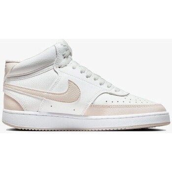 Schoenen Dames Sneakers Nike CD5436 COURT VISION MID Wit