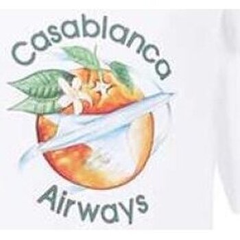 Textiel Heren T-shirts korte mouwen Casablanca MF22-JTS-001-02 Wit