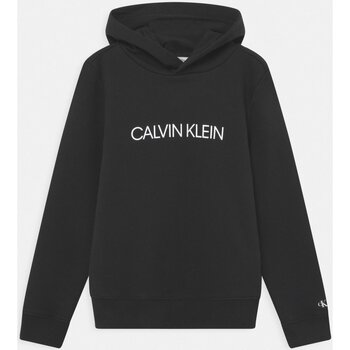 Textiel Kinderen Sweaters / Sweatshirts Calvin Klein Jeans IU0IU00163 Zwart