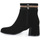 Schoenen Dames Low boots Laura Biagiotti MICRO BLACK Zwart