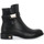 Schoenen Dames Low boots Laura Biagiotti KID BLACK Zwart