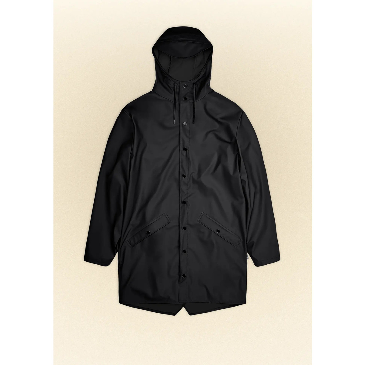 Textiel Dames Jacks / Blazers Rains 12020 long jacket w3 black Zwart