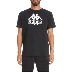 Textiel Heren T-shirts korte mouwen Kappa Authentic Estessi T-shirt Zwart