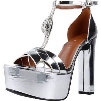 Schoenen Dames Sandalen / Open schoenen Kurt Geiger London HAMPTON HIGH PLATFOR Zilver