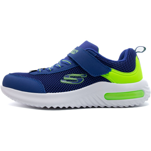 Schoenen Kinderen Sneakers Skechers Bounder-Tech Blauw